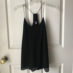 black tank top - flowy